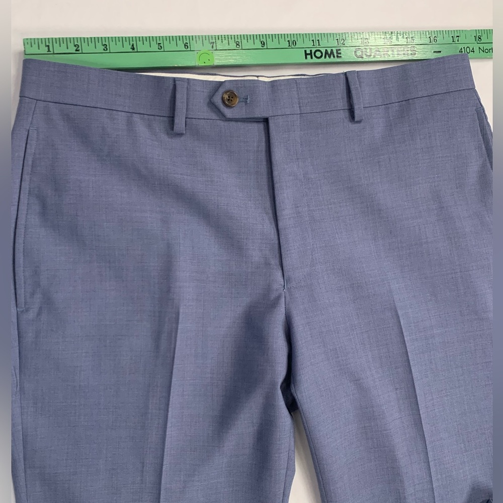 Men's Lauren Ralph Lauren Total Comfort Pants Slate Blue Gray Waist Size 34 - Picture 2 of 9
